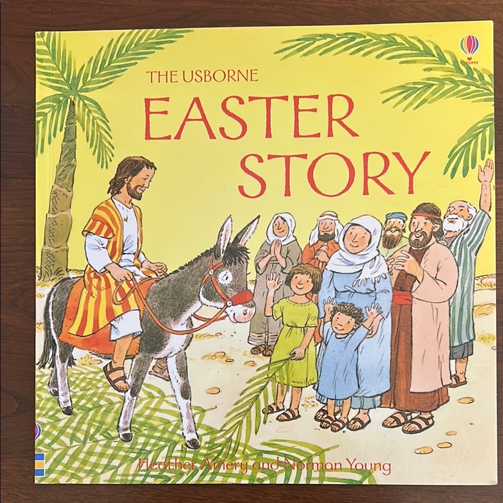 Usborne Easter Story Book - Vibrant Yellow Cover